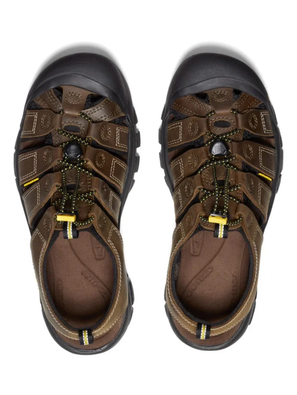 Men's KEEN Brown Newport Leather Outdoor Sport Sandals
